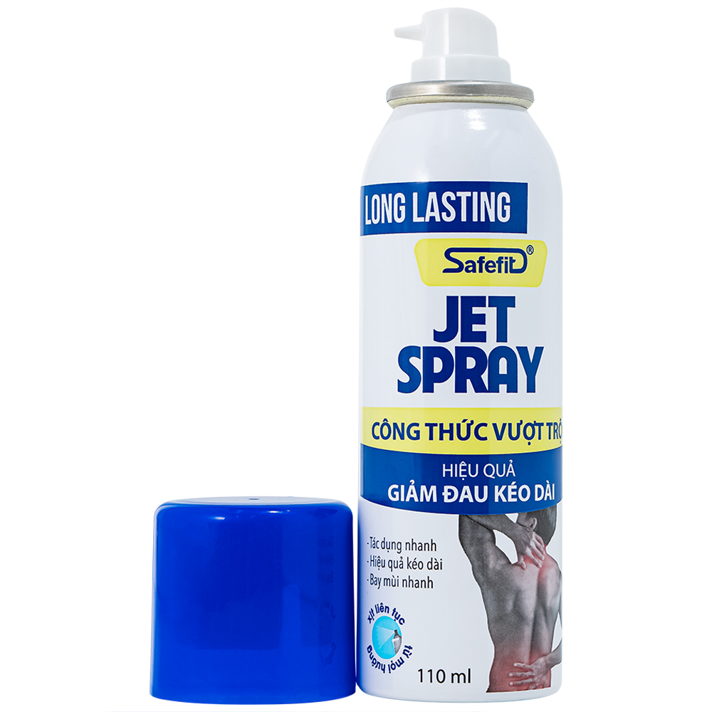 Chai xịt Safefit Jet Spray hỗ trợ giảm đau kháng viêm (110ml) 1
