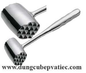 bua inox dap thit, búa đập thịt inox, dụng cụ đập thịt, đồ đập thịt, bua-inox