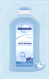 Sữa tắm cho bé sơ sinh làm sạch cho bé Sanosan