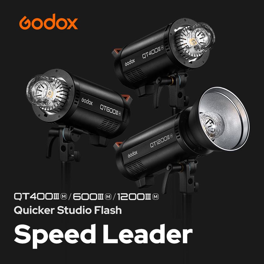  Godox mới vừa mới tung ra dòng sản phẩm Đèn Flash Studio QT-III M