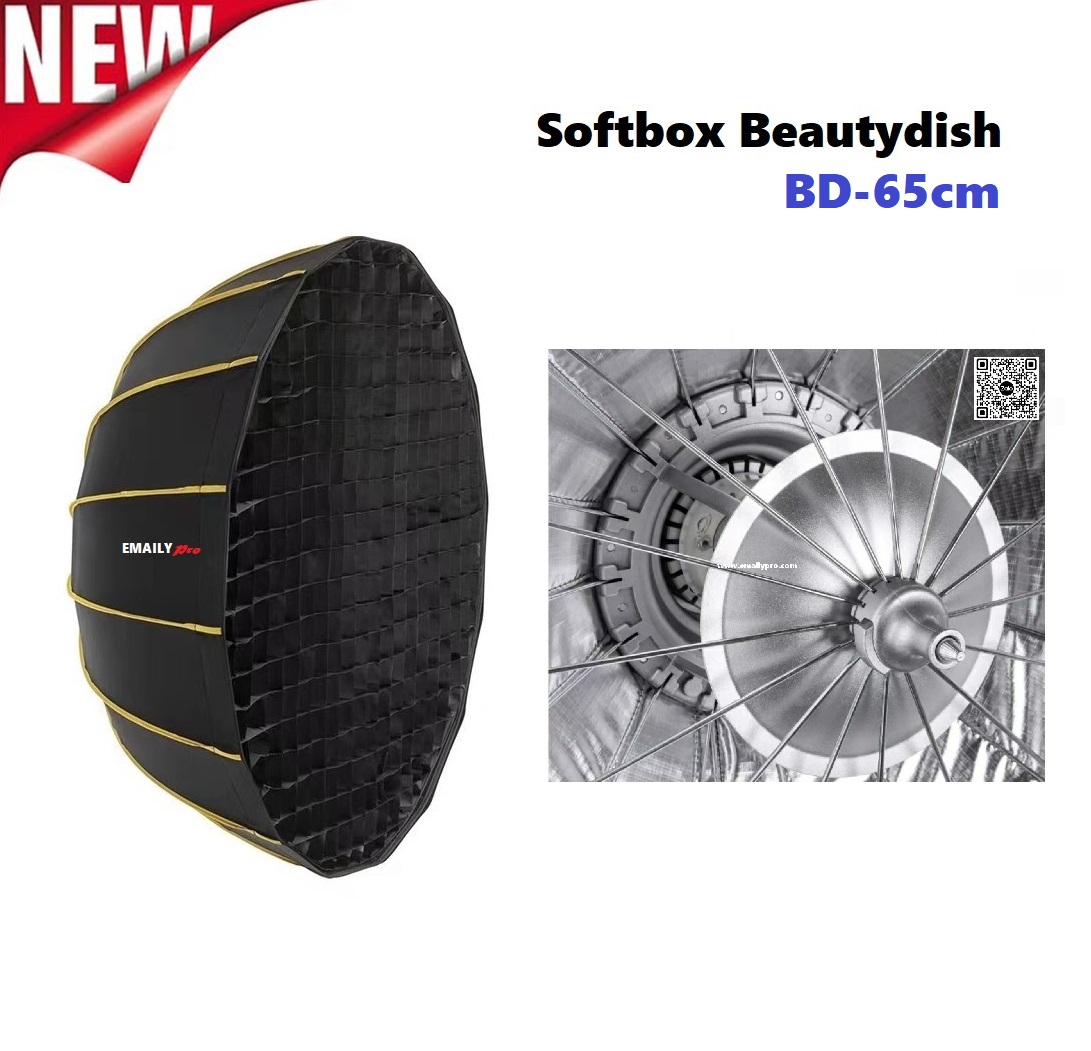 Softbox Beautydish E.Pro-65CM-Grid