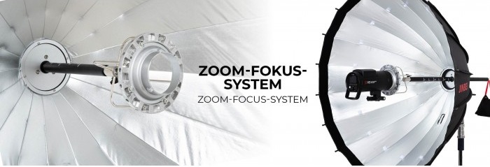 Jinbei Zoom focus system SOFTBOX 