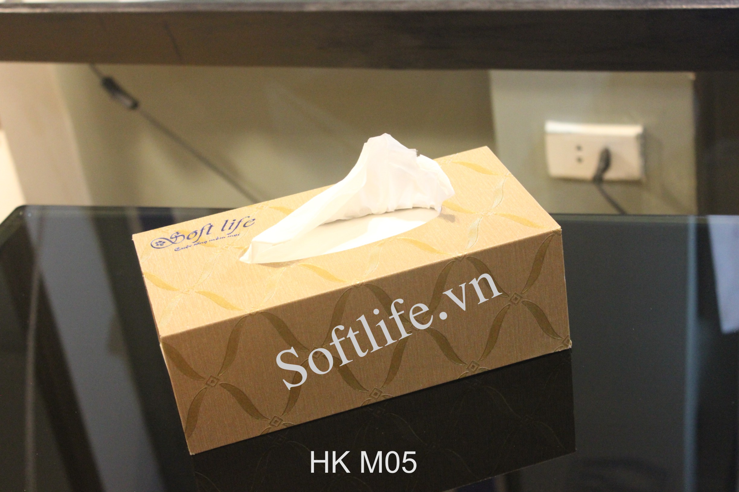 Hộp khăn giấy lụa Soft Life HK M05