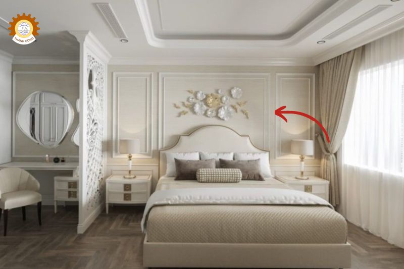 Nên sử dụng loại phào chỉ trang trí nào cho không gian phòng ngủ?