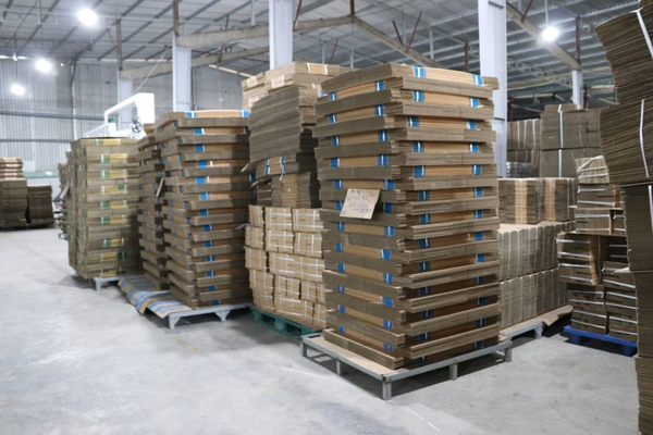 Nhà máy Đồng Tâm chuyên sản xuất tấm carton số lượng lớn