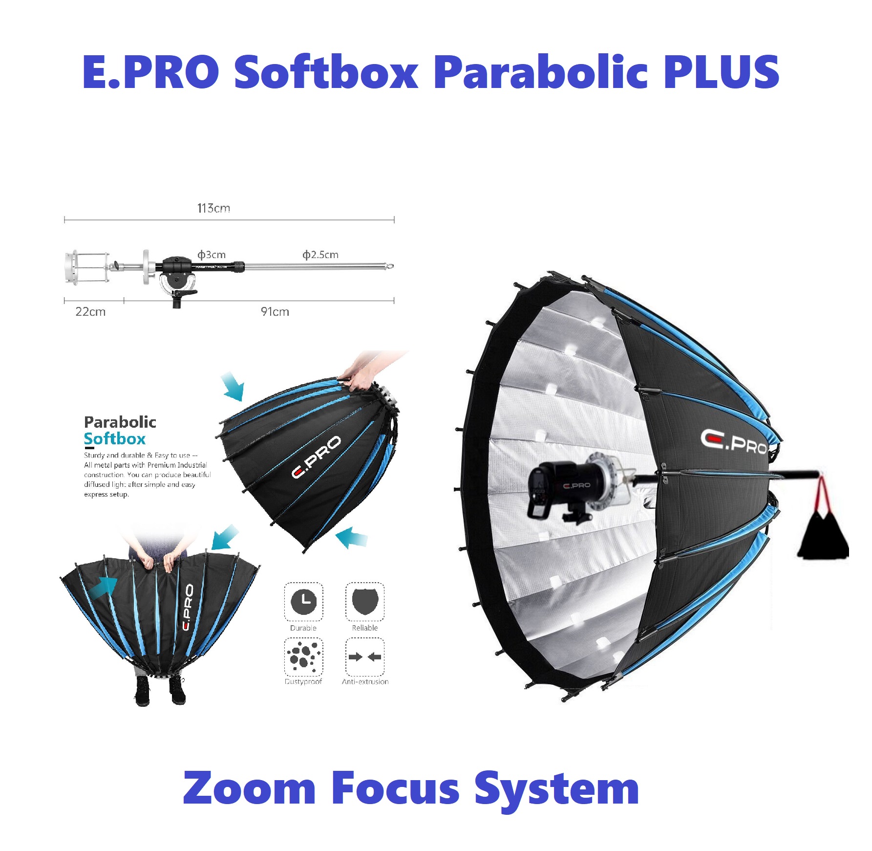 Zoom Focus System SOFTBOX E-PRO PLUS