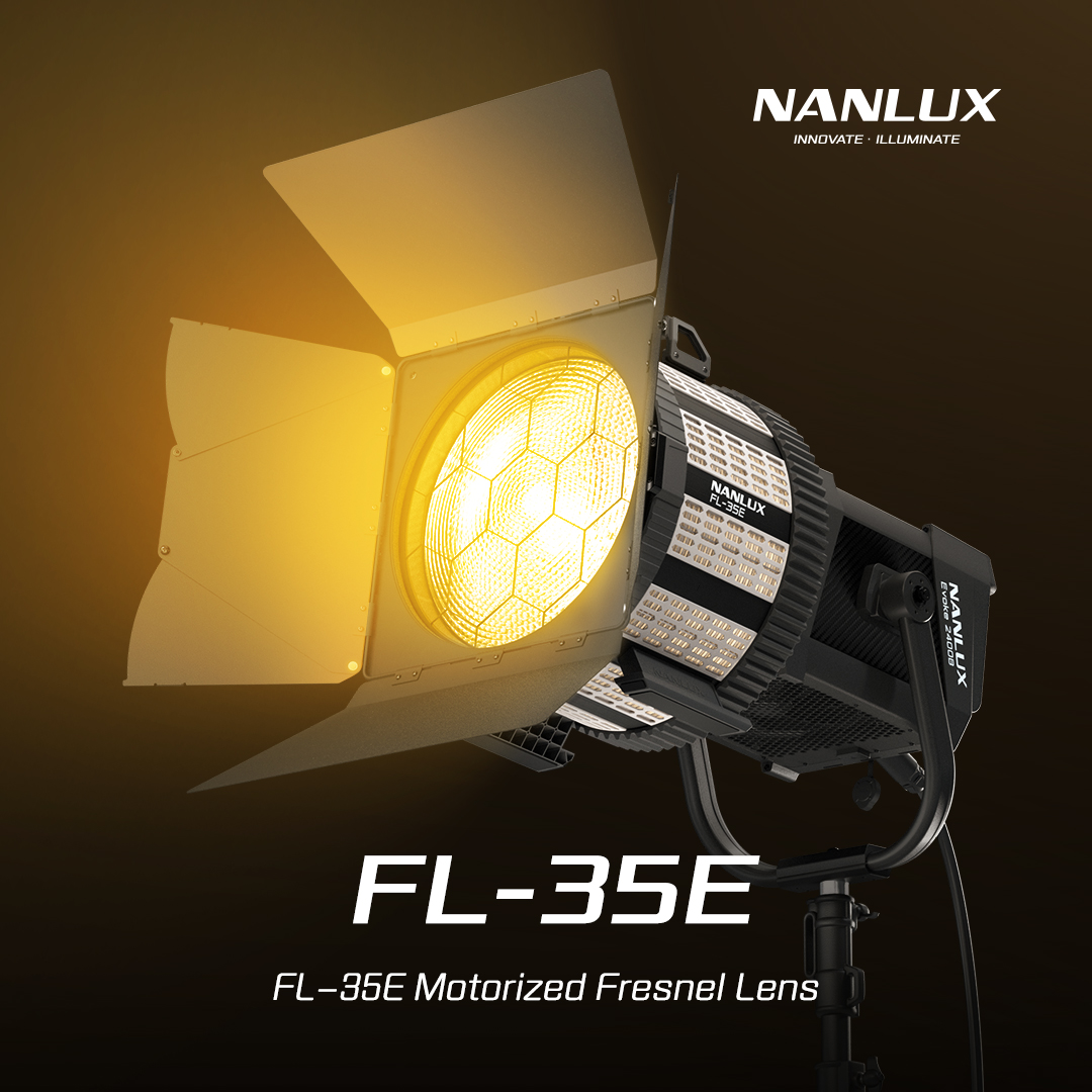 Nanlux FL-35E Motorized Fresnel Lens