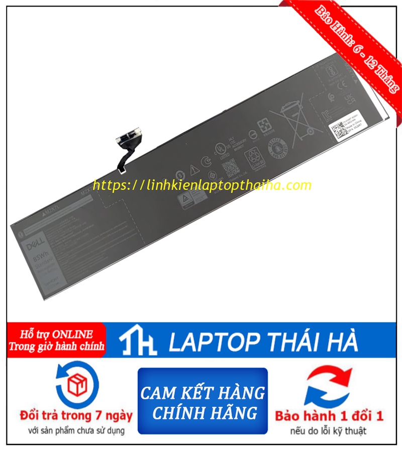 Pin laptop Dell Precision 16 7680
