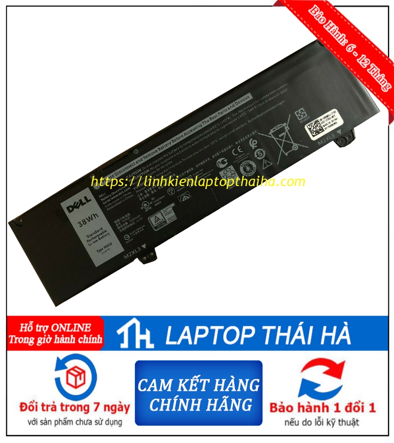 Pin laptop Dell Inspiron 13 7386 2-in-1